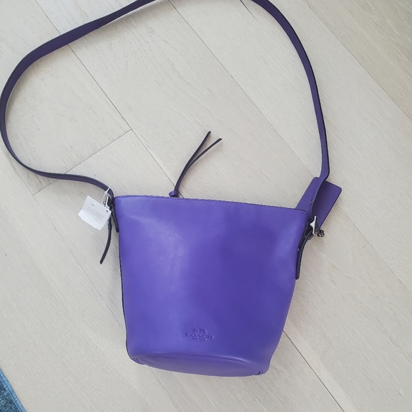 Coach Bleecker Sport Mini Duffle Ultraviolet - Picture 1 of 12